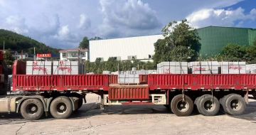 林芝 芝麻灰花岗岩地铺石出货日常