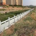 林芝 白麻河道栏杆效果展示图