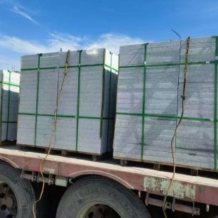 林芝 芝麻白花岗岩地铺石装车日常