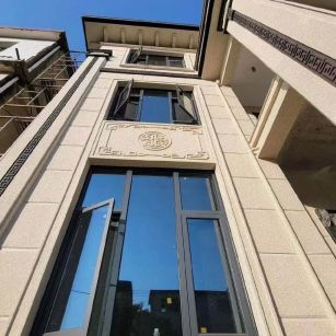 林芝 黄金麻荔枝面别墅外墙干挂效果展示