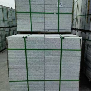 林芝 芝麻白火烧，园林广场市政工程地铺石，1.8~5.0厚均有现货