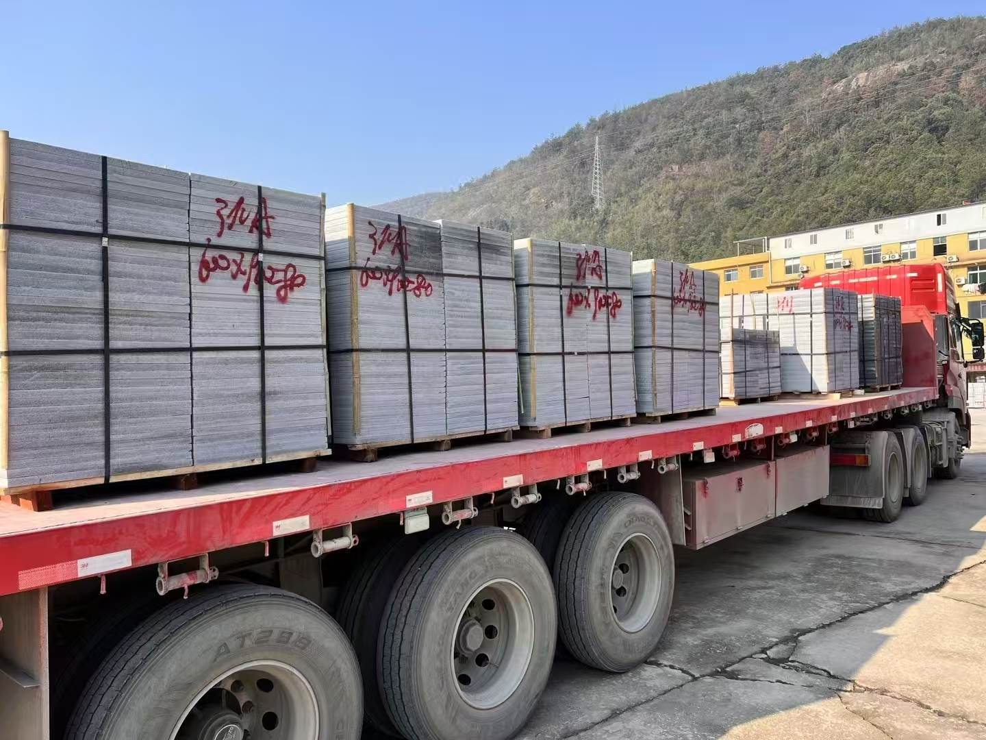 林芝 芝麻灰地铺石出货日常