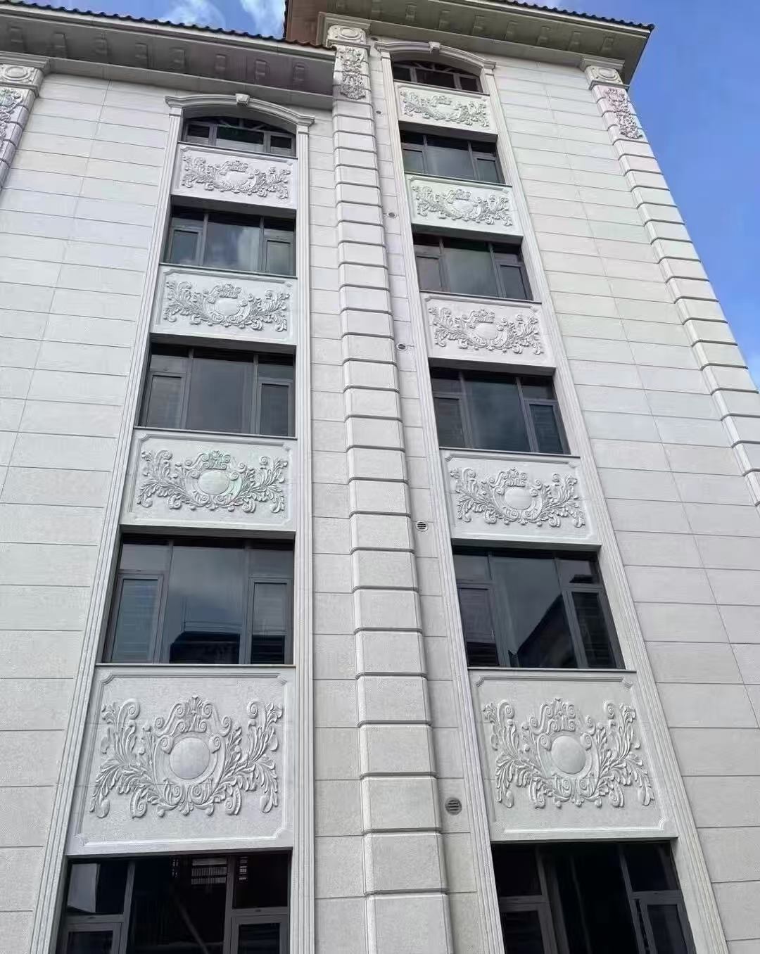 林芝 白麻荔枝面花岗岩别墅外墙干挂