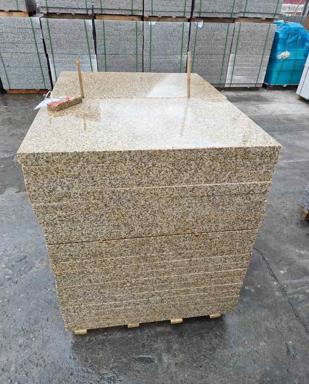 林芝 湖北黄金麻花岗岩石材荔枝面外墙石材