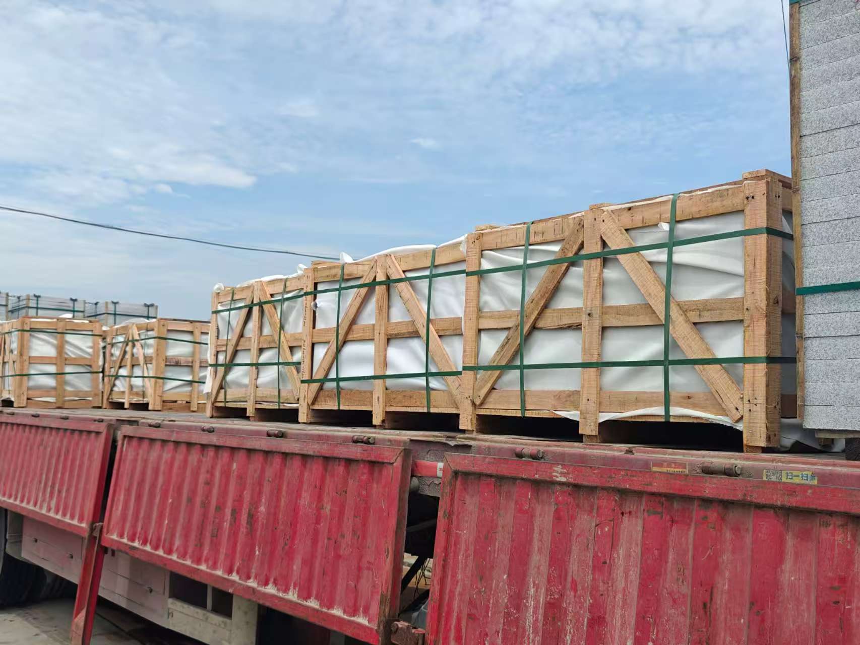 林芝 芝麻白花岗岩地铺石出口专车-泰国游